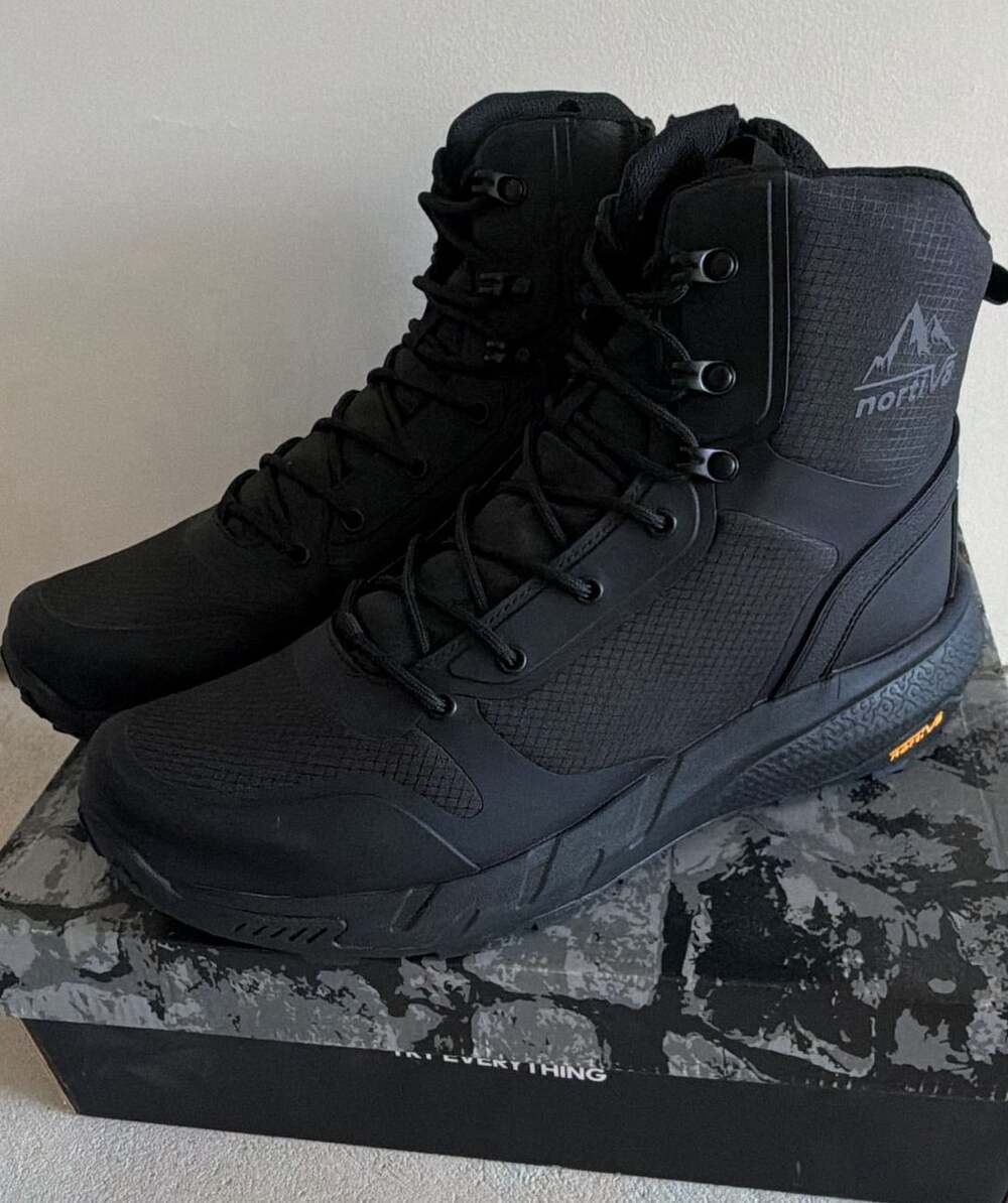 Nortiv 8 Tactical Boots Size 12 Black SNMT241M